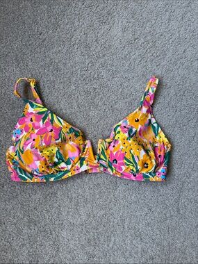 Anne Cole women's Floral Bikini Top with underwire